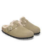 Birkenstock, Boston Shearling, Unisex, Clog, Taupe, Pair view