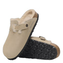 Birkenstock, Boston, Unisex, Clog, Taupe, Outsole view