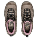 Keen, Targhee IV Mid WP, women’s hiking boot, Brindle colour, Top View
