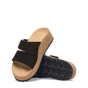 Birkenstock, Almina, Women's, Wedge Sandal, Black, Outsole view
