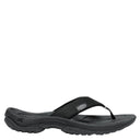 Shoetopia, Keen Kona Flip TG women’s sandal, women’s waterproof flip-flop, leather, side view