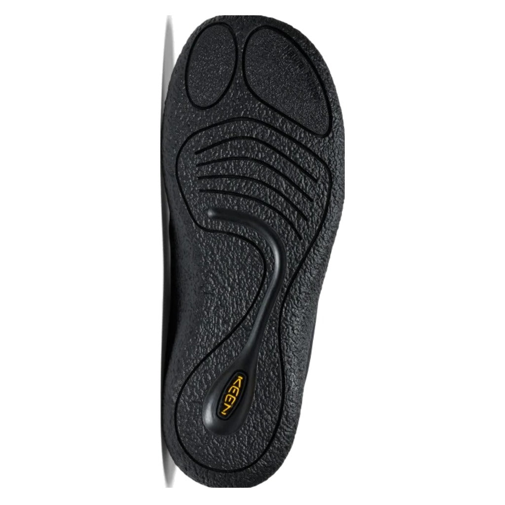 Keen, Howser III Slide, Men's, Slipper, Black, Outsole view