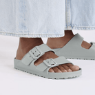 Birkenstock, Arizona EVA, Women's, Sandal, Pure Sage, Lifestyle image