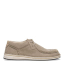 Birkenstock, Pasadena, Men's, Moccasin, Taupe, Angled view