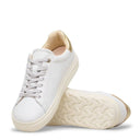 Birkenstock, Bend, Women's, Sneaker, White/Metallic Gold, Outsole view