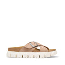 Birkenstock, Siena Chunky Suede, Women's, Sandal, Sand, Side view