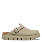 Birkenstock Boston Chunky Taupe, Narrow Fit - Shoetopia Footwear