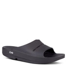 OOFOS OOahh Slide Sandal - Black - Shoetopia Footwear