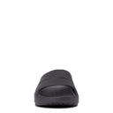 OOFOS, OOahh, Unisex, Slide Sandal, Black, Front view