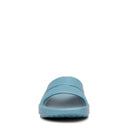 OOFOS OOahh Slide Sandal - Ocean Blue - Shoetopia Footwear