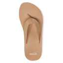 Sanuk Highland St., Women's, Sandal, Tan, Top view