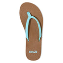 Sanuk Yoga Joy II, Women's, Sandal, Sky Blue, Top view