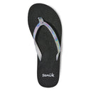 Sanuk Yoga Joy II Iridescent, Women's, Sandal, Abalone, Top view