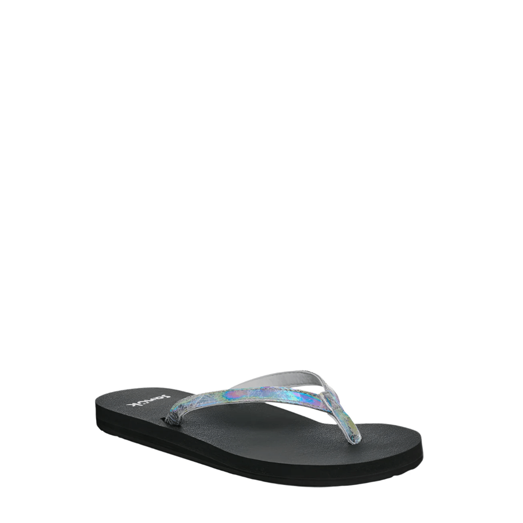 Sanuk Yoga Joy II Iridescent – Women's Flip-Flop with Yoga Mat