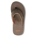 Sanuk Beer Cozy IV - Brindle, Men's, Sandal, Brindle, Top view