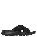 Skechers, Summits - Fantasy Walk, Women's, Thong Sandal, Black, Side view