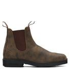 Blundstone, Chisel Toe 1306, Unisex, Chelsea Boot, Rustic Brown, Side view
