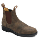 Blundstone, Chisel Toe 1306, Unisex, Chelsea Boot, Rustic Brown, Angled view