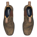 Blundstone, Chisel Toe 1306, Unisex, Chelsea Boot, Rustic Brown, Top view