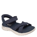 Skechers, Go Walk Flex Cozy Fit Kaia, Women's, Sandal, Navy, Angled view