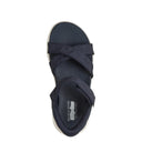Skechers, Go Walk Flex Cozy Fit Kaia, Women's, Sandal, Navy, Top view