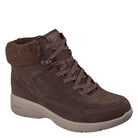 Skechers, Glacial Ultimate Trail Days, Women's, Boot, Chocolate, Angled view