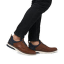 Rieker, 14450, Men's, Casual Shoe, Brown, Angled view