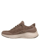 Skechers Slip-Ins Contour Foam Natural Ease Dark Taupe, Cozy Fit - Shoetopia Footwear