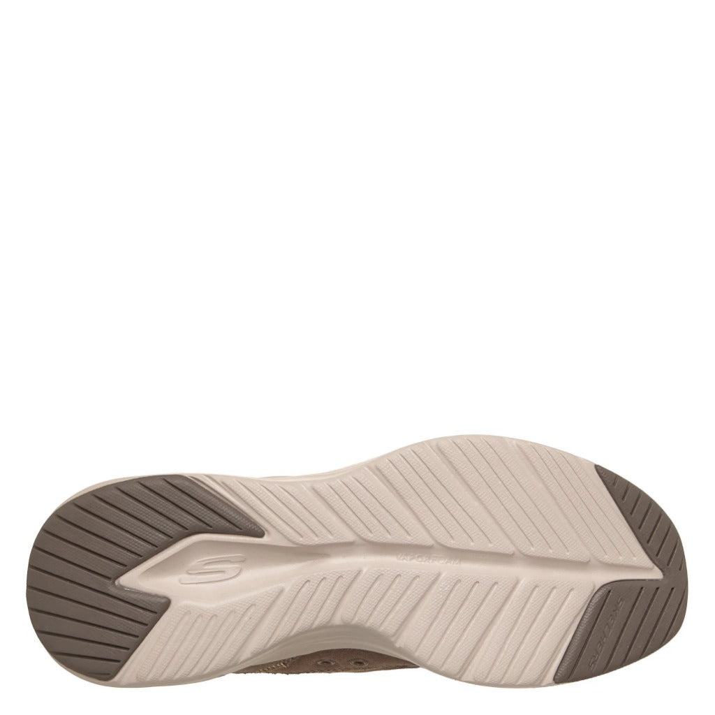 Skechers Slip-Ins Contour Foam Natural Ease Dark Taupe, Cozy Fit - Shoetopia Footwear