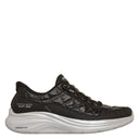 Skechers, Contour Foam Sparkling Gem, Women's, Casual Shoe, Black/Grey, Side view