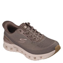 Skechers, Slip-Ins Arch Fit Glide-Step Pro, Women's, Casual Shoe, Chocolate, Angled view