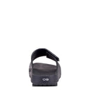 OOFOS, OOahh Sport Flex, Unisex, Slide Sandal, Matte Black, Rear view