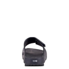 OOFOS OOahh Sport Flex Sandal - Matte Black - Shoetopia Footwear