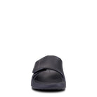 OOFOS OOahh Sport Flex Sandal - Matte Black - Shoetopia Footwear