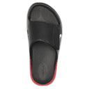 OOFOS, OOahh Sport Flex, Men's, Slide Sandal, Fire Rally, Top view
