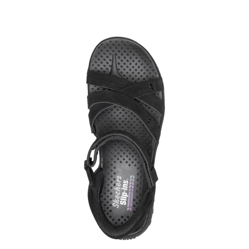 Skechers Slip-Ins Reggae - Natural Poise Black - Shoetopia Footwear