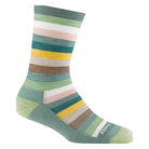 Darn Tough Women's Mystic Stripe Crew Lightweight Lifestyle Sock - Shoetopia Footwear