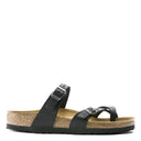 Birkenstock, Mayari Oiled Leather, Women's, Sandal, Black, Side view