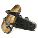 Birkenstock, Mayari Oiled Leather, Women's, Sandal, Black, Outsole view