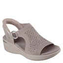 Skechers, Martha Stewart Pier Lite Park Path, Women's, Sandal, Taupe, Angled view