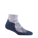 Darn Tough, Light Hiker Quarter, Women's, Hiking Sock, Purple, Side view