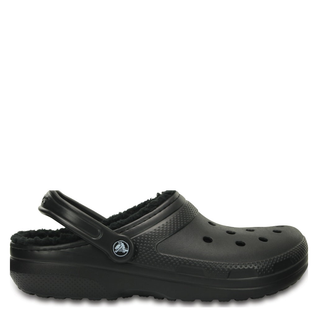 Crocs Classic Lined Clog - Black - Shoetopia Footwear