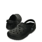 Crocs Classic Lined Clog - Black - Shoetopia Footwear