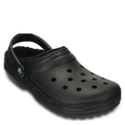 Crocs Classic Lined Clog - Black - Shoetopia Footwear