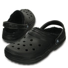 Crocs Classic Lined Clog - Black - Shoetopia Footwear