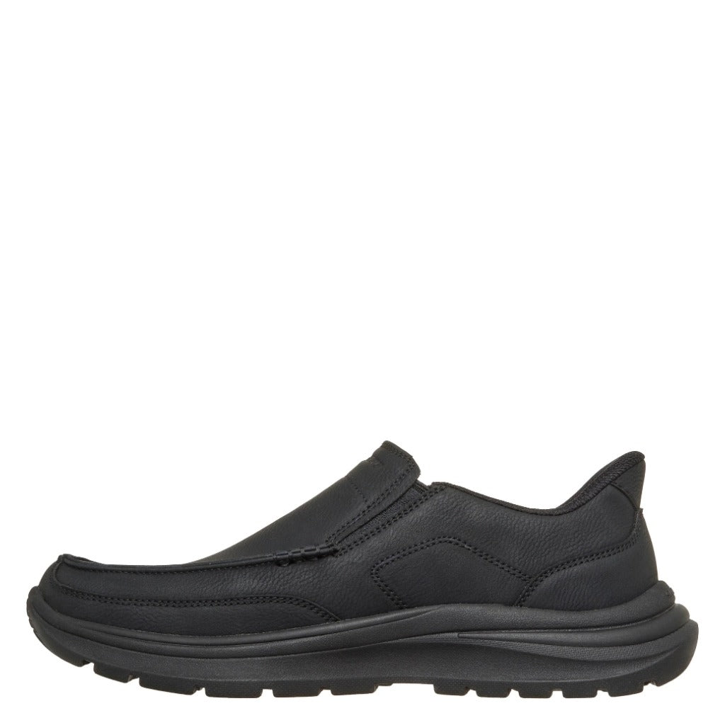 Skechers, Slip-Ins Arch Fit Superior Mantis, Men's, Casual Shoe, Black, Side view