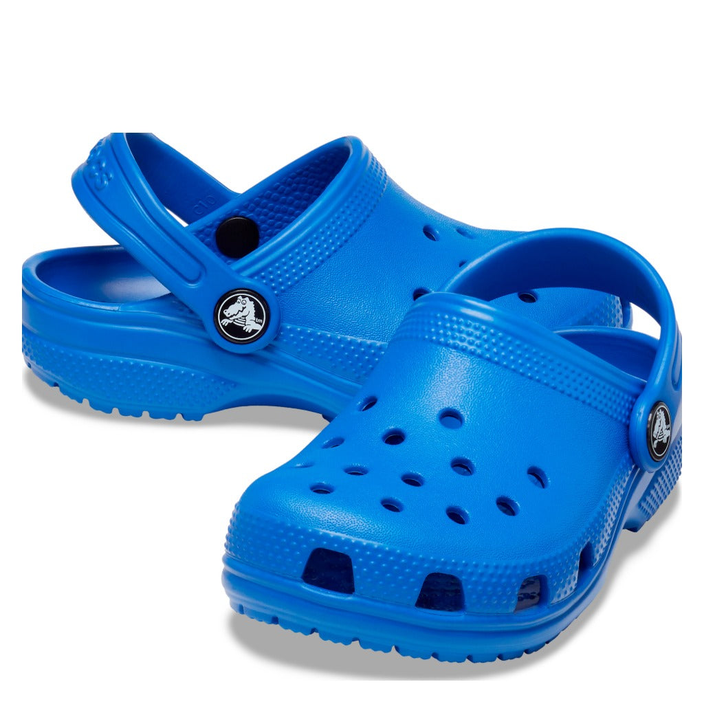 Crocs, Classic Clog, Toddler, Clog, Blue Bolt, Pair view