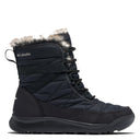 Columbia, Minx Shorty IV, Women's, Winter Boot, Black/Titanium, Side view