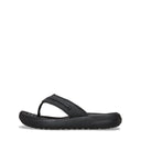 Crocs, Yukon Vista II LR Flip, Men's, Sandal, Black, Medial side view