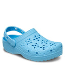 Crocs Classic Floral Cut Out Clog - Tinted Glass - Shoetopia Footwear